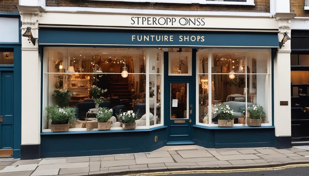furniture consignment shops London