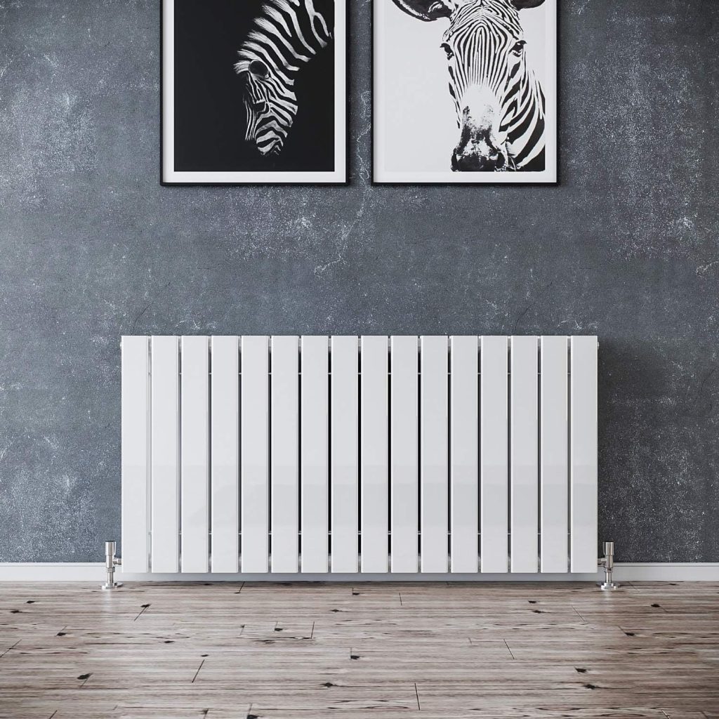 ELEGANT vertical double flat panel radiator for contemporary homes